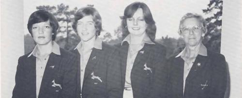 Vicky Farrell, Rae Hast, Sheree Muirhead, Mrs. L. Van Diggelen